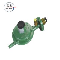 aluminium alloy LPG gas regulator with meter and  leak detector